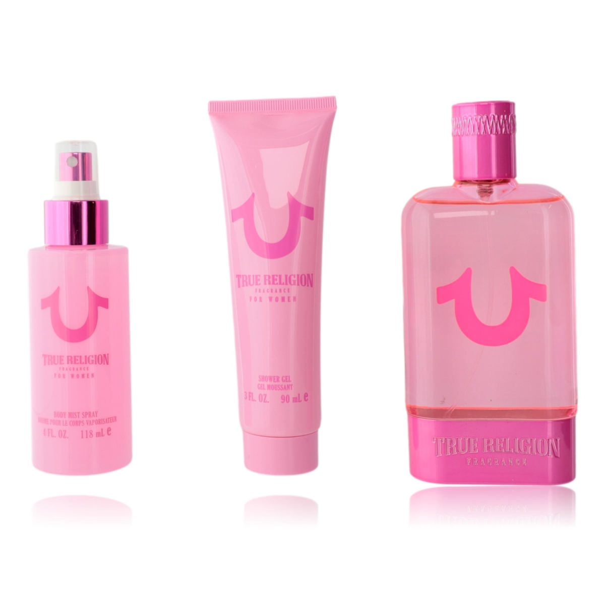 bwtrue33s  Pink Gift Set for Women - 3 Piece