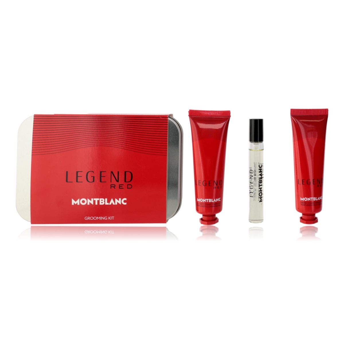 bxmont37 Men  Legend Red by  Grooming Gift Kit - 3 Piece