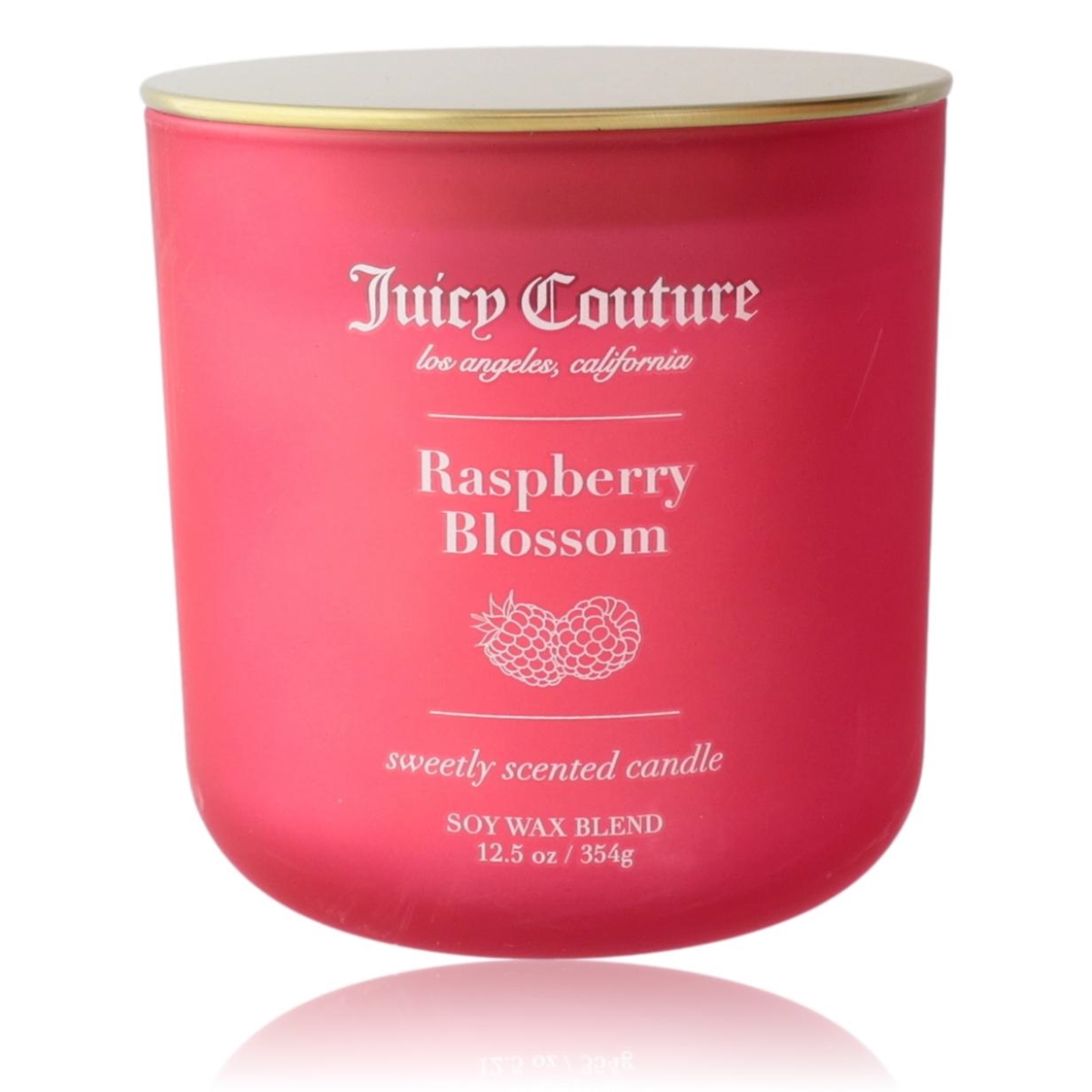 cjcrb12 12.5 oz  Fine Fragrance Candle - Raspberry Blossom