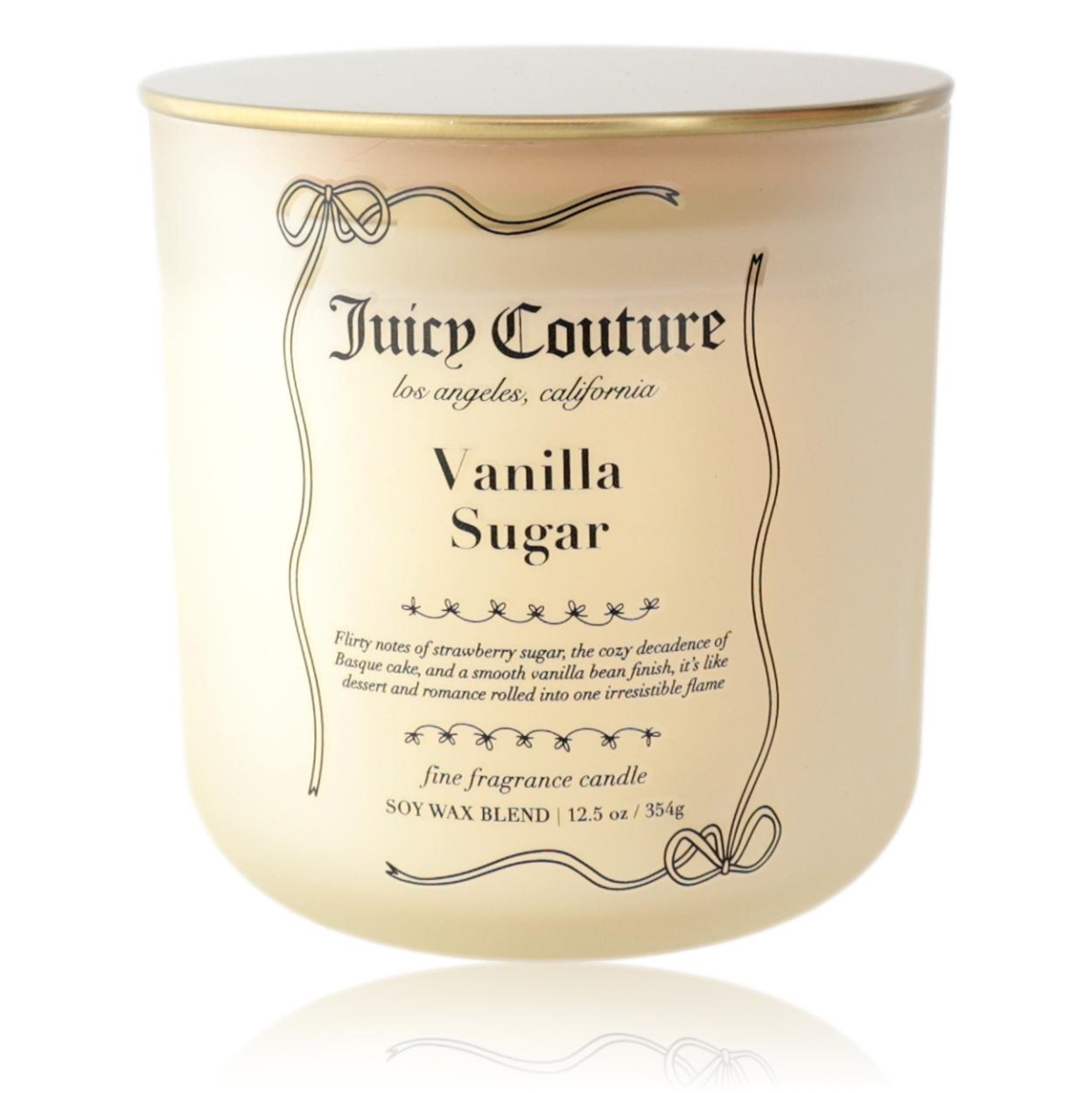 cjcvs12 12.5 oz  Fine Fragrance Candle - Vanilla Sugar