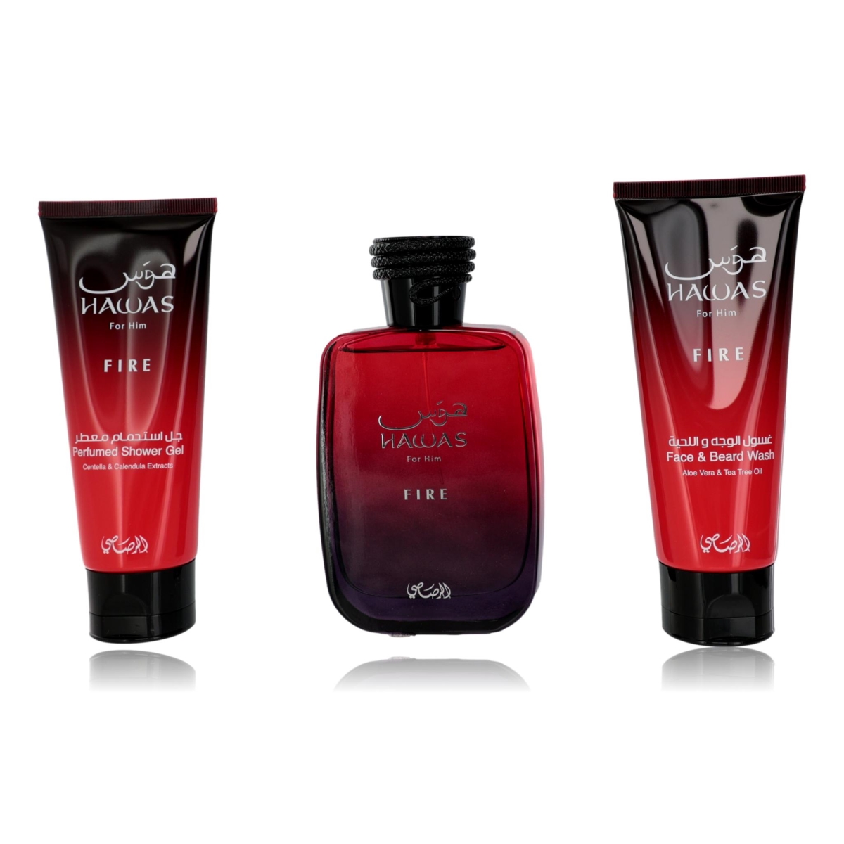 bxrasa3 Unisex Hawas Fire by  Gift Set - 3 Piece
