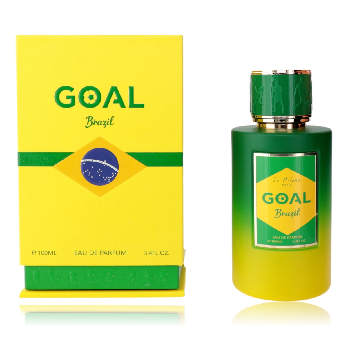 bxgoal34s1 3.4 oz Unisex Goal Brazil by  EDP Spray