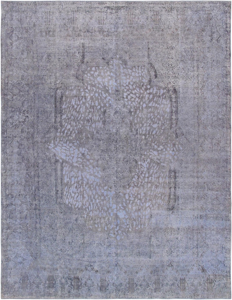 Pasargad Home 52109 Vintage Lahore Collection Pink Lamb's Wool Area Rug- 9 ft. 5 in.  X 13 ft. 1 in.