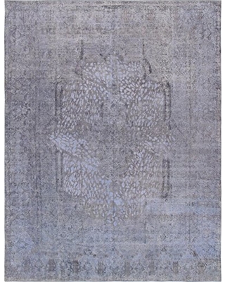9 ft. x 5 in. & 12 ft. x 6 in. Hand-Knotted Wool Area Rug