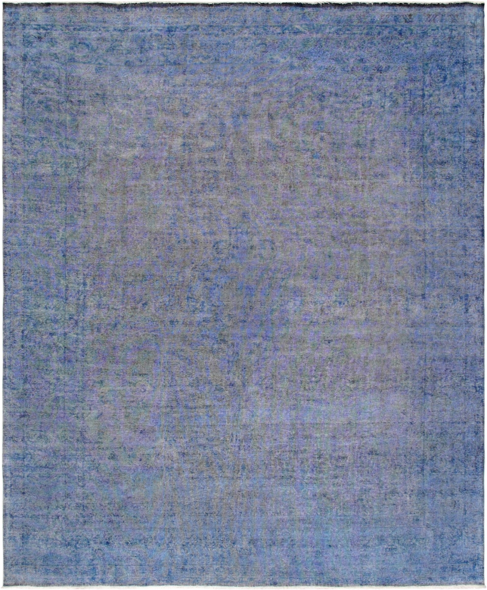 10 ft. 1 in. x 12 ft. 6 in. Pasargad Vintage Overdyes Hand-Knotted Lambs Wool Area Rug