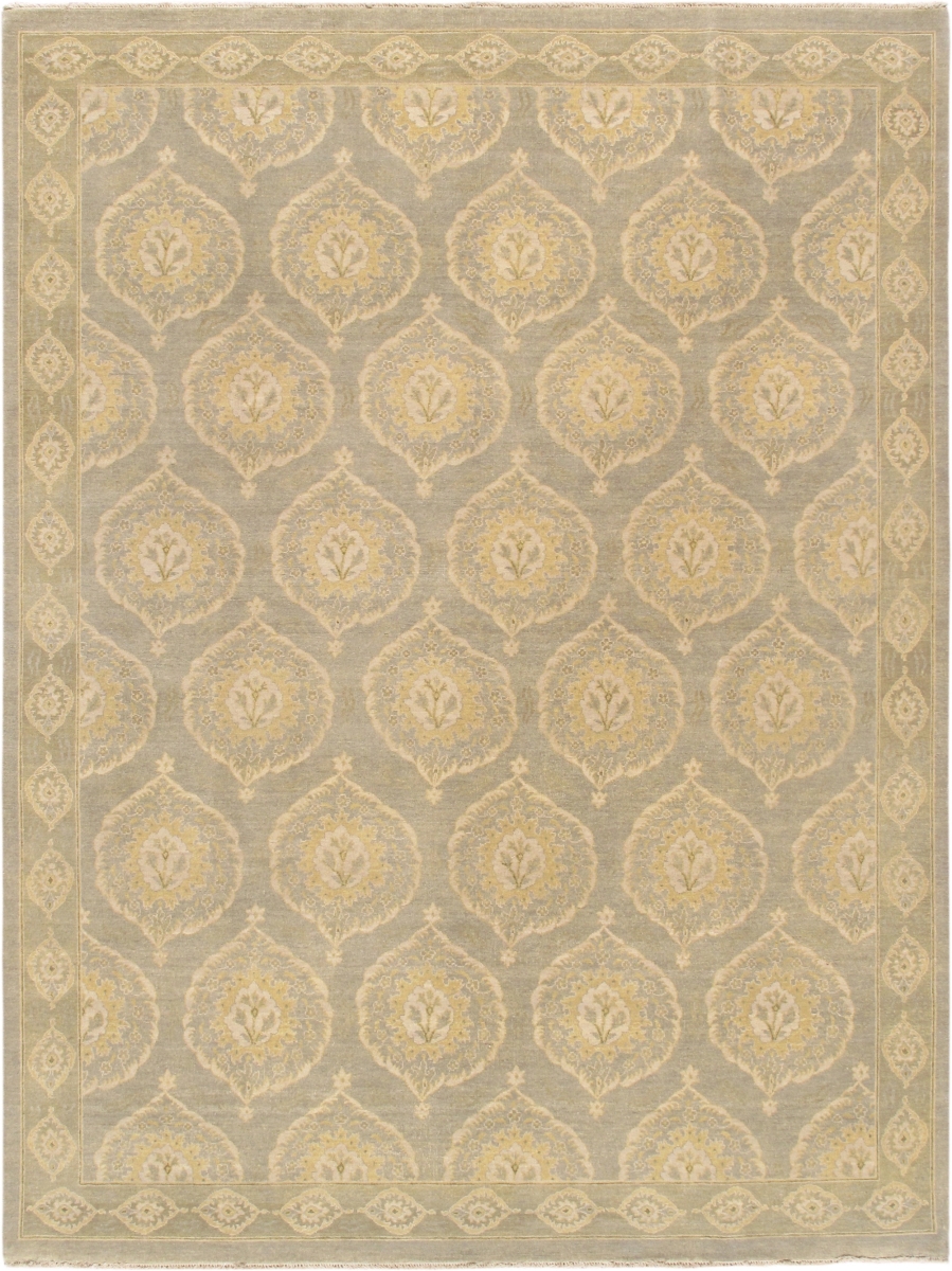 PCH-5 8X10 Ottoman Collection Hand-Knotted Lambs Wool Area Rug, 8 ft. 1 in. x 9 ft. 11 in.