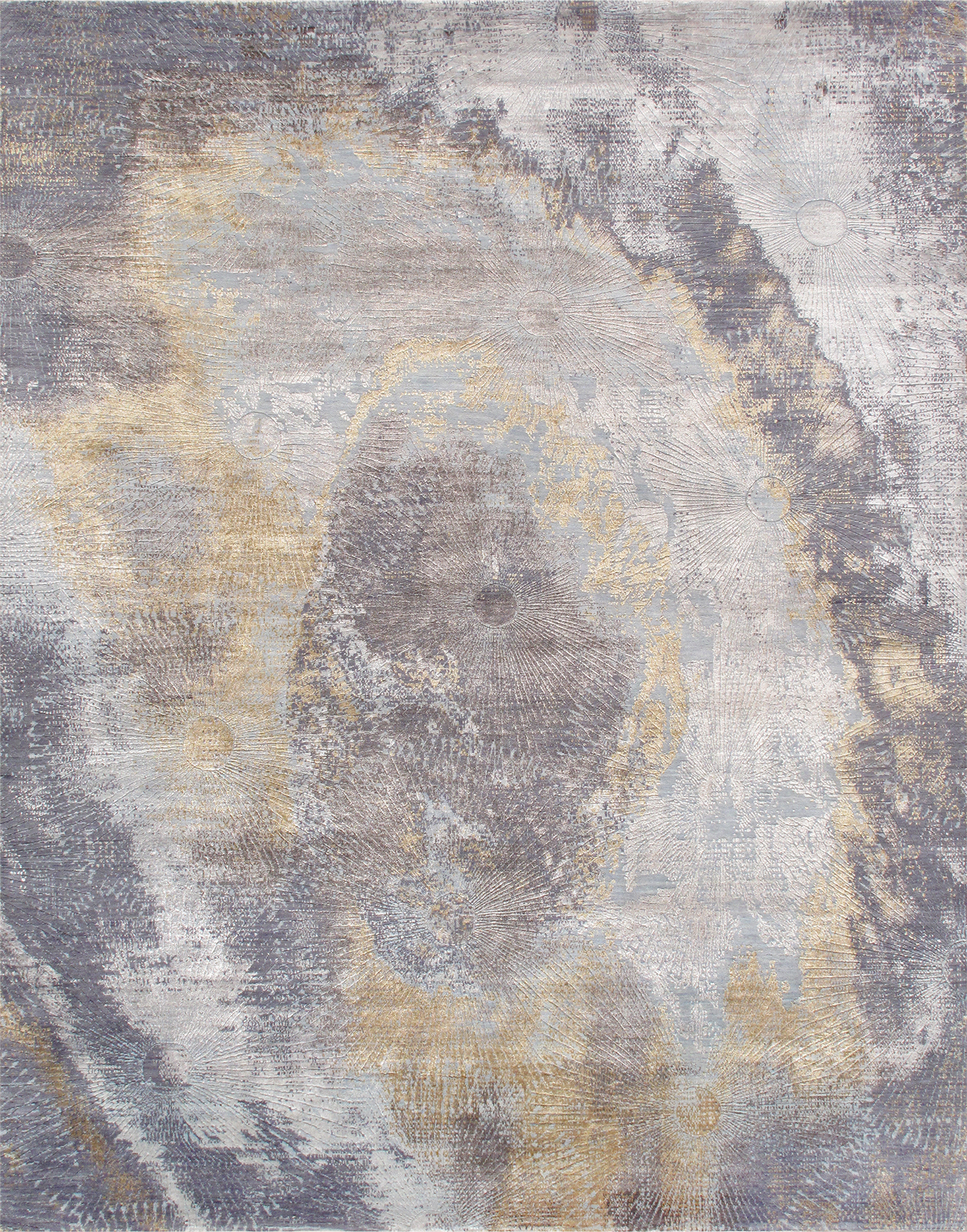 9 ft. 1 in. x 12 ft. 1 in. Cosmo Hand-Knotted Silk & Wool Area Rug