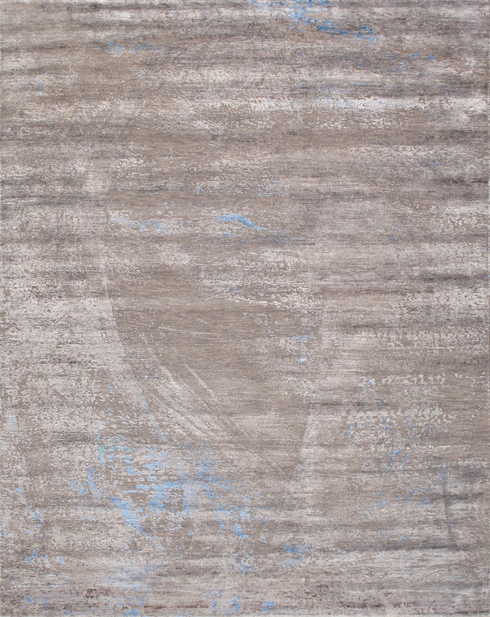 8 ft. 11 in. x 12 ft. Cosmo Hand-Knotted Silk & Wool Area Rug