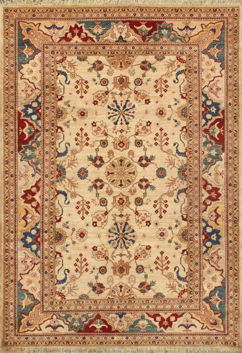 Nomad Art Melody Collection Hand-Knotted Lamb's Wool Area Rug - 6 ft. 3 in. X 8 ft. 9 in.