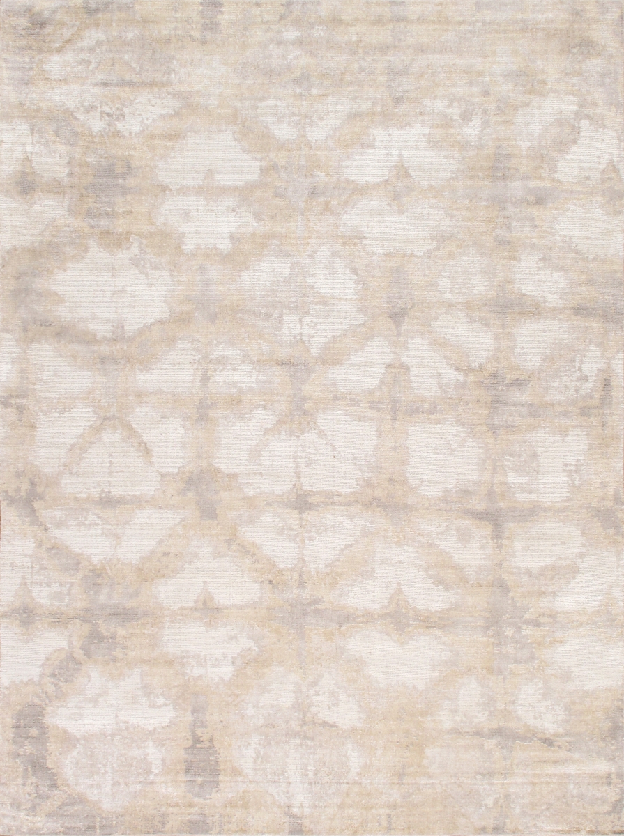 9 x 12 ft. Shibori Collection Hand-Loomed Silk & Wool Area Rug