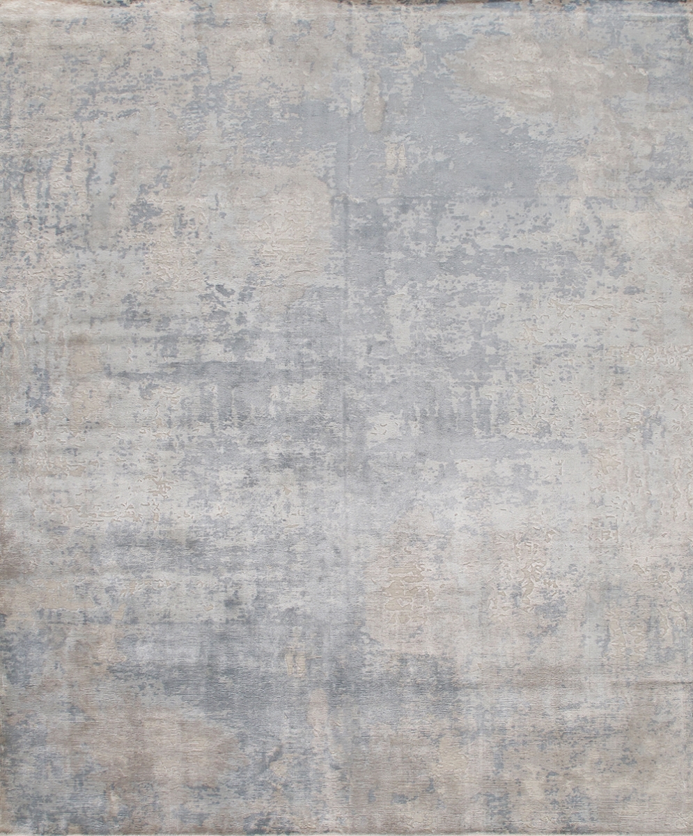 POP-8010 6x9 6 x 9 ft. Beverly Collection Hand-Loomed Silk Area Rug