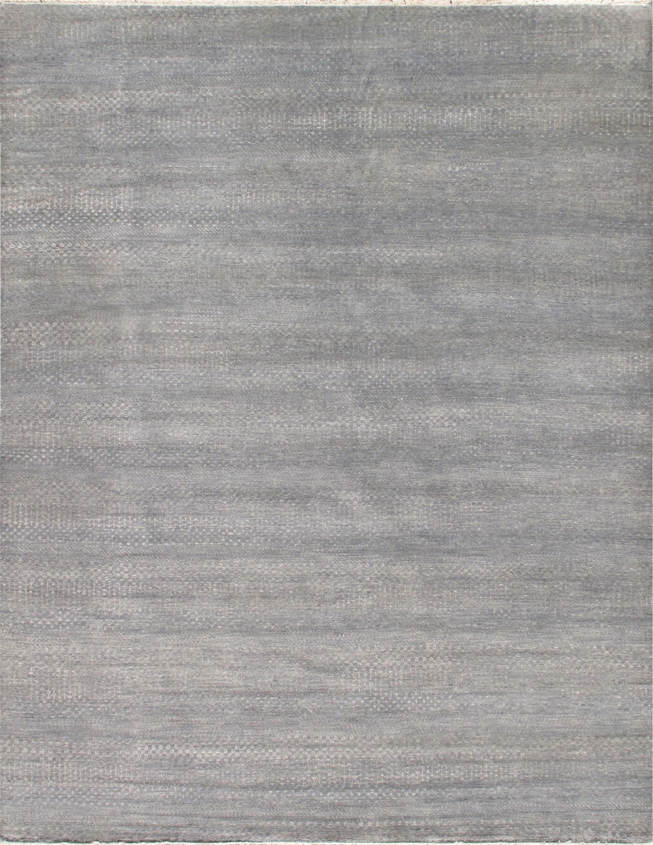 GRASS-3075 9x12 Transitional Collection Hand-Knotted Silk & Wool Area Rug - 9 ft. 1 in. x 11 ft. 10 in.