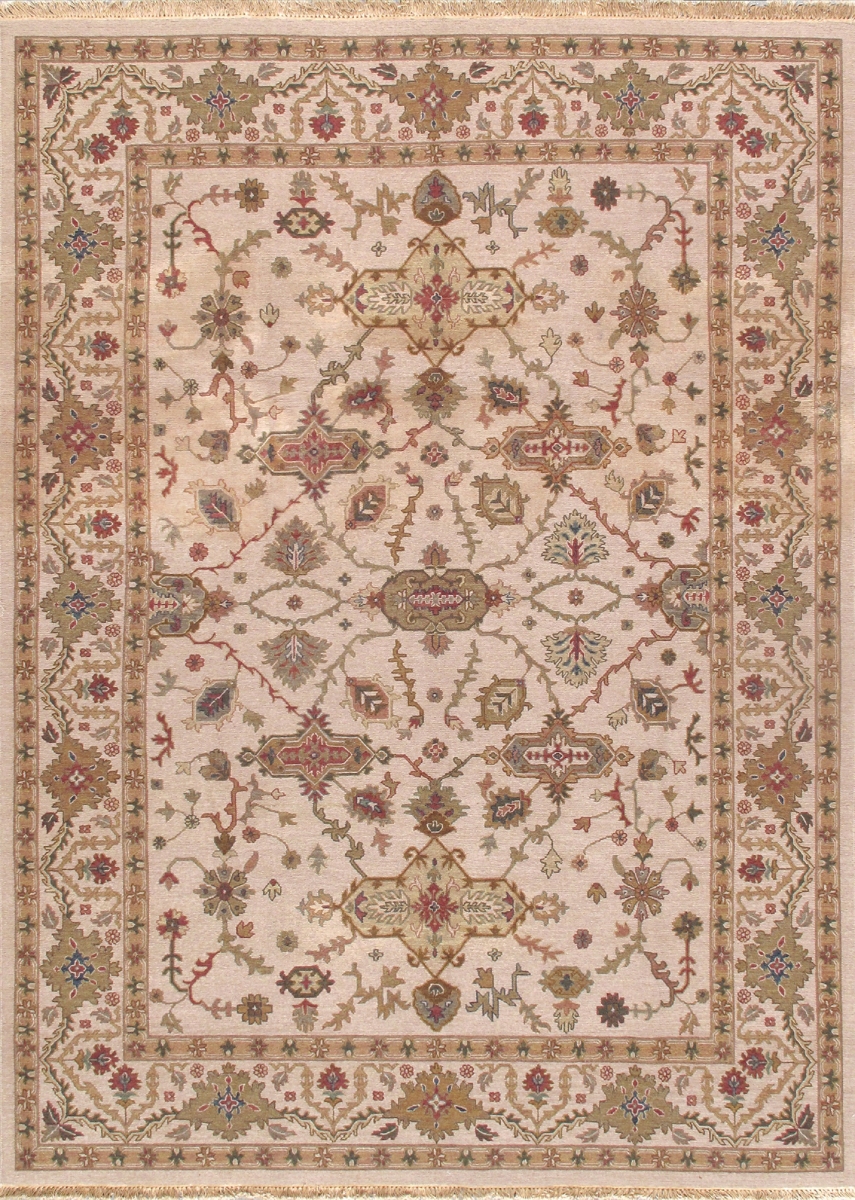 8 ft. 11 in. x 12 ft. 2 in. Sumak Collection Hand-Woven Wool Area Rug