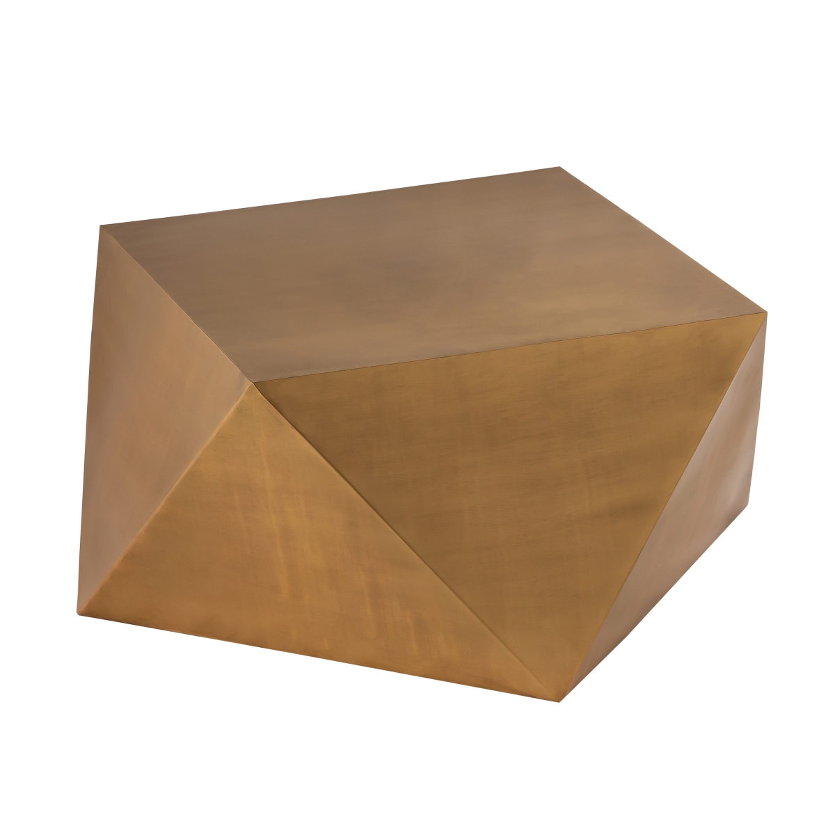 PRR-019BRS Dimitri Coffee Table, Brass