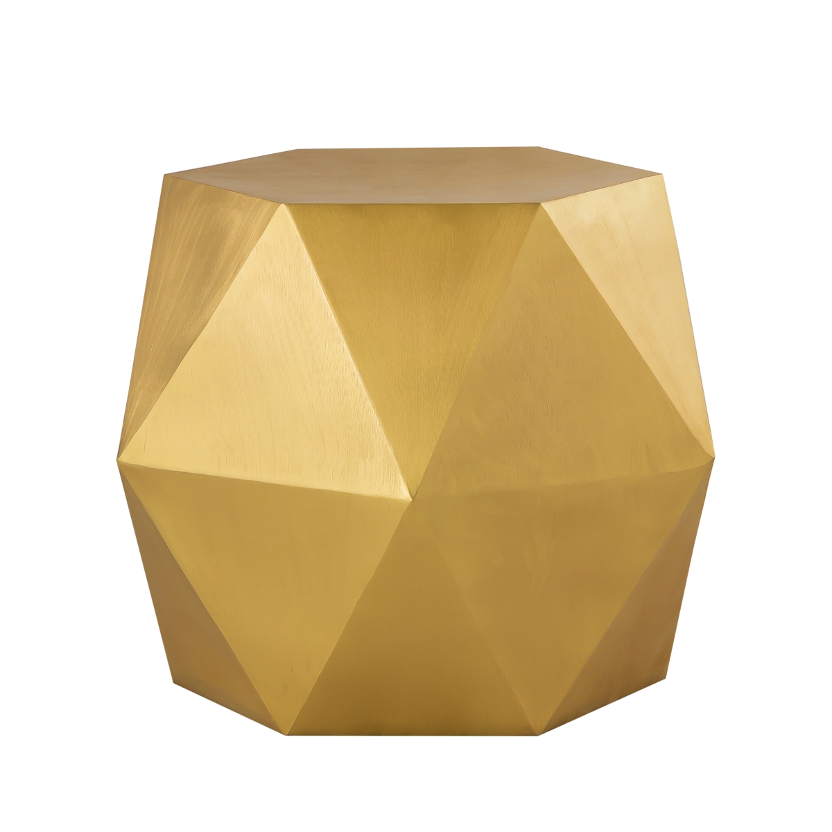 Lexi Side Table, Brass