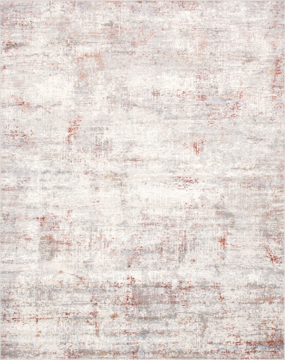 PD-171C 4X6 4 x 6 ft. Efes Design Power Loom Area Rug, Ivory