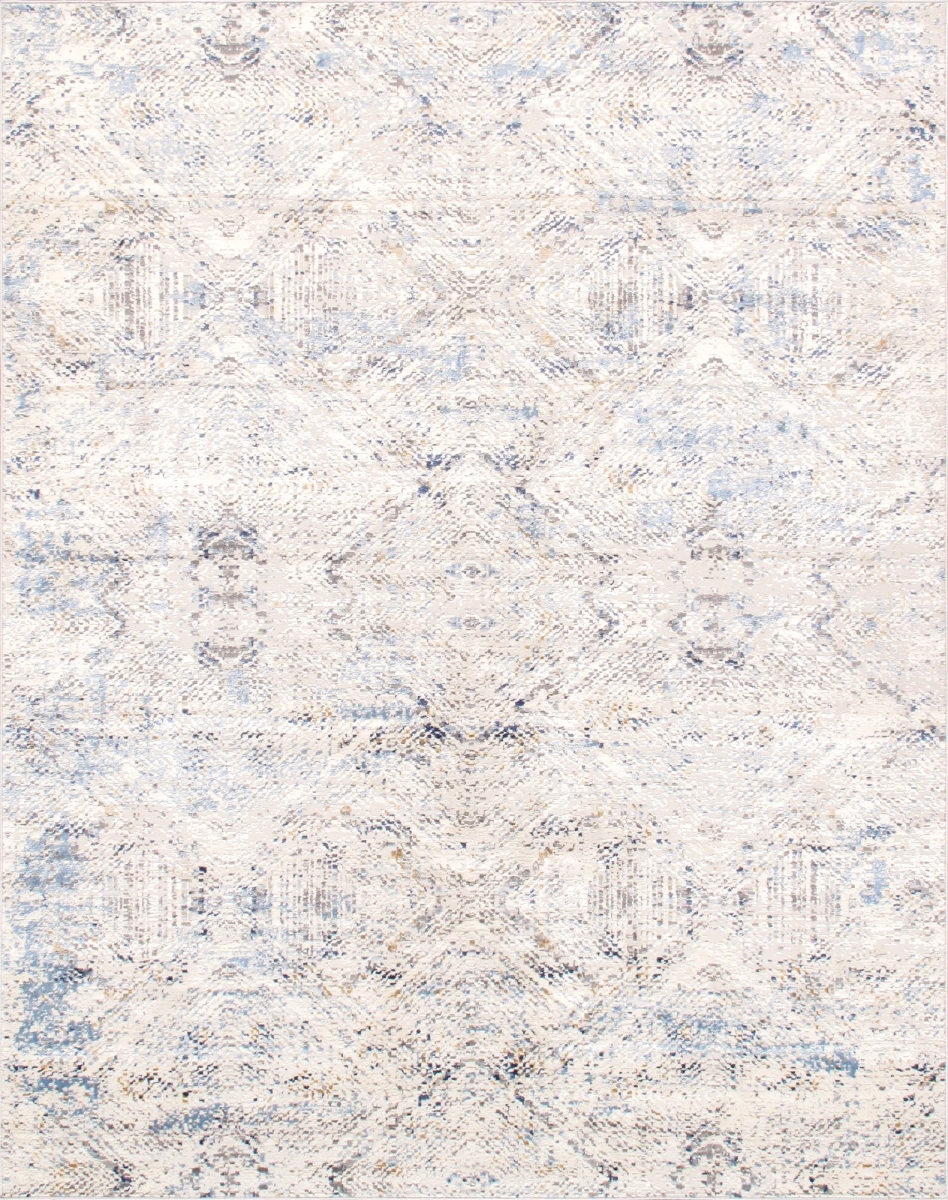 PD-189B 6x6 6 x 6 ft. Efes Design Power Loom Area Rug, Light Grey