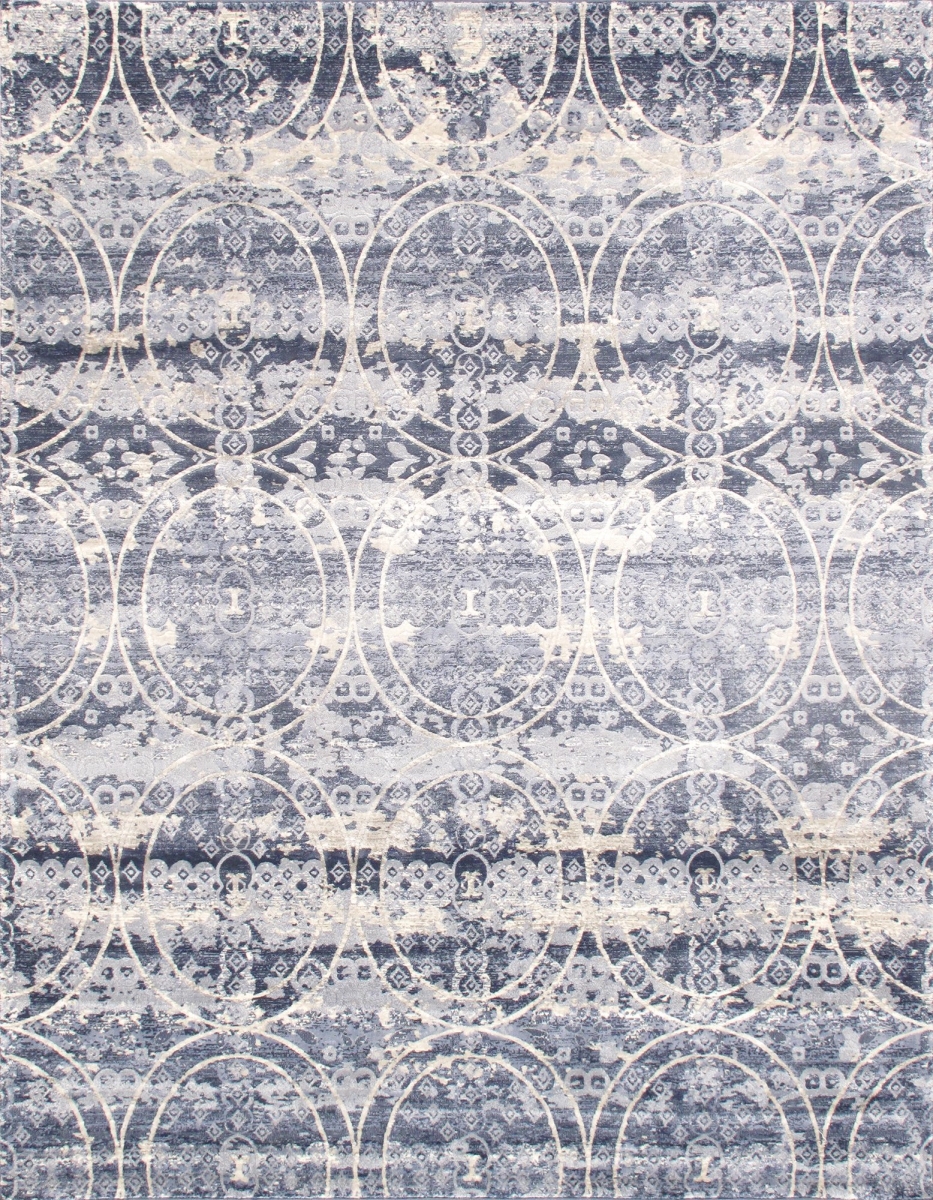 PRC-1023 4x6 4 x 6 ft. Amadeus Design Power Loom Area Rug, Blue