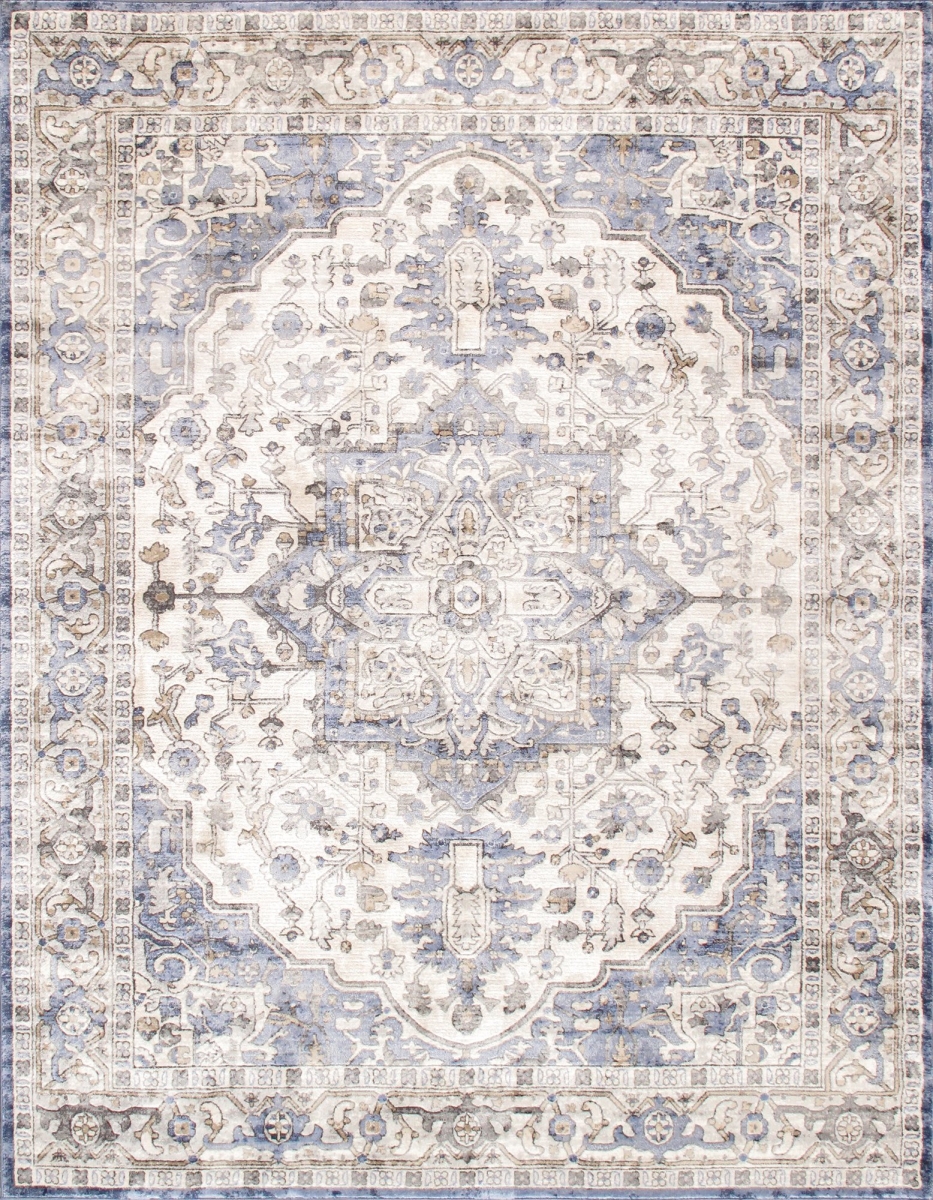 9 x 12 ft. Amadeus Design Power Loom Area Rug - Ivory