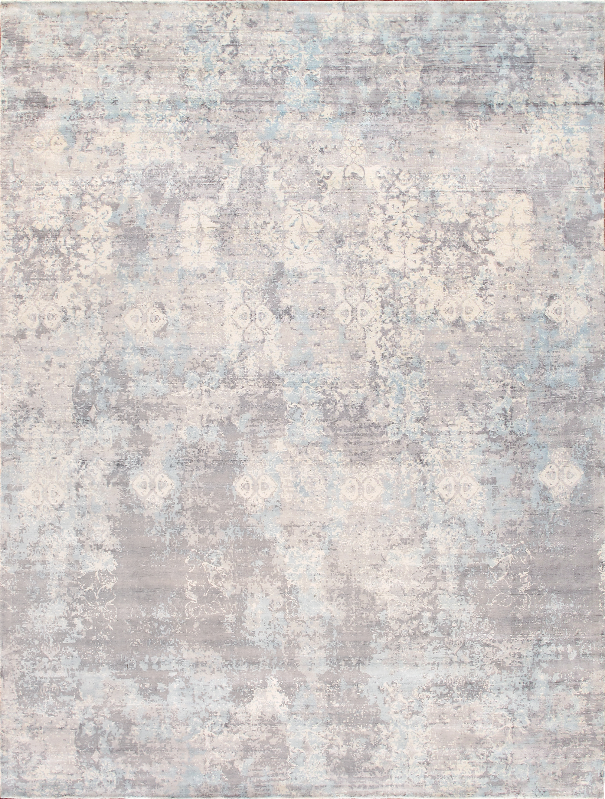 9 x 12 ft. Mirage Collection Hand-Loomed Silk Area Rug