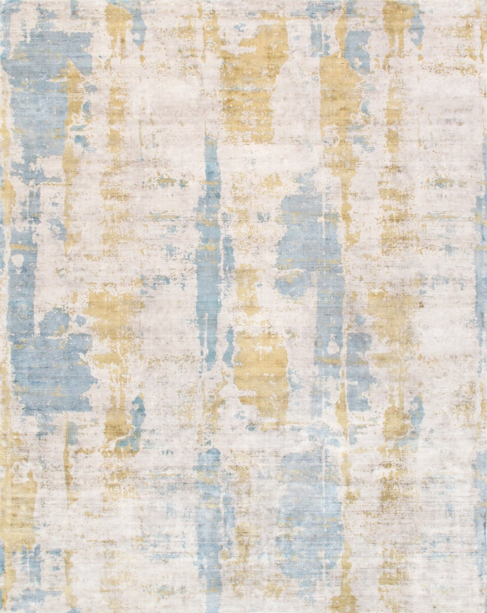 4 x 6 ft. Mirage Collection Hand-Loomed Silk Area Rug