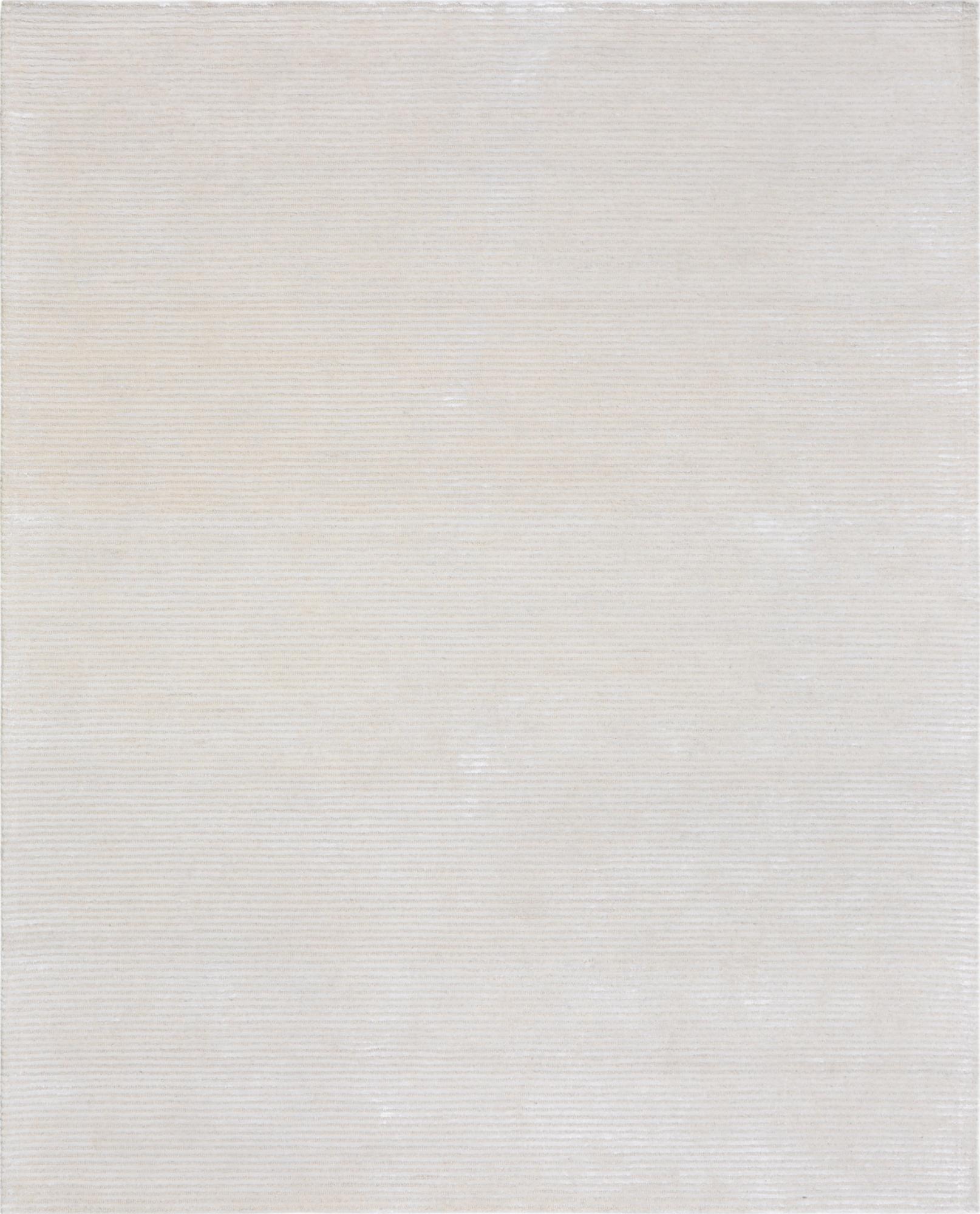 5 x 8 ft. Modern Indoor Stripe Handcrafted Area Rug - Beige - Rectangle