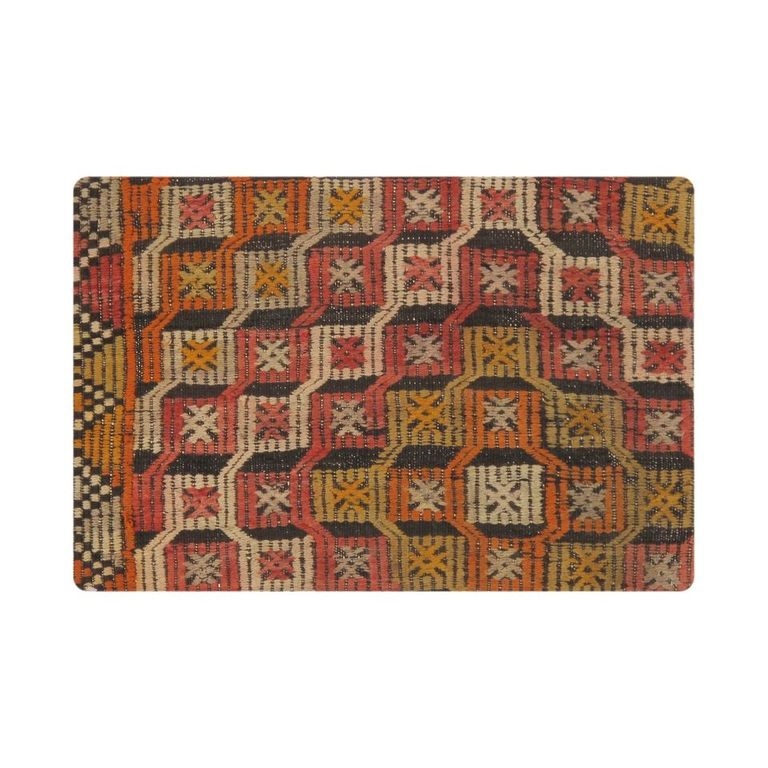 Picture of Pasargad Home 048737 Pasargad Home Vintage Turkish Kilim Multi Color Accent Pillow Cover - 16&apos; x 24&apos;