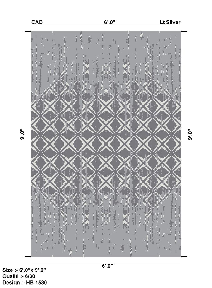 PHB-1530 SIL 2x3  Transitional Collection Hand-Knotted Lamb's Wool Area Rug- 2' 0' X 3' 0'