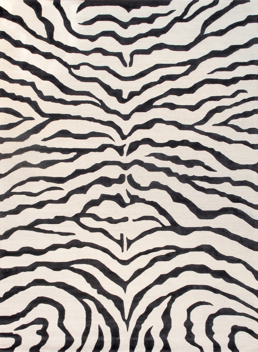 pvcsk-05 8x10  Edgy Collection Hand-Tufted Silk & Wool Area Rug- 7' 9' X 9' 9'