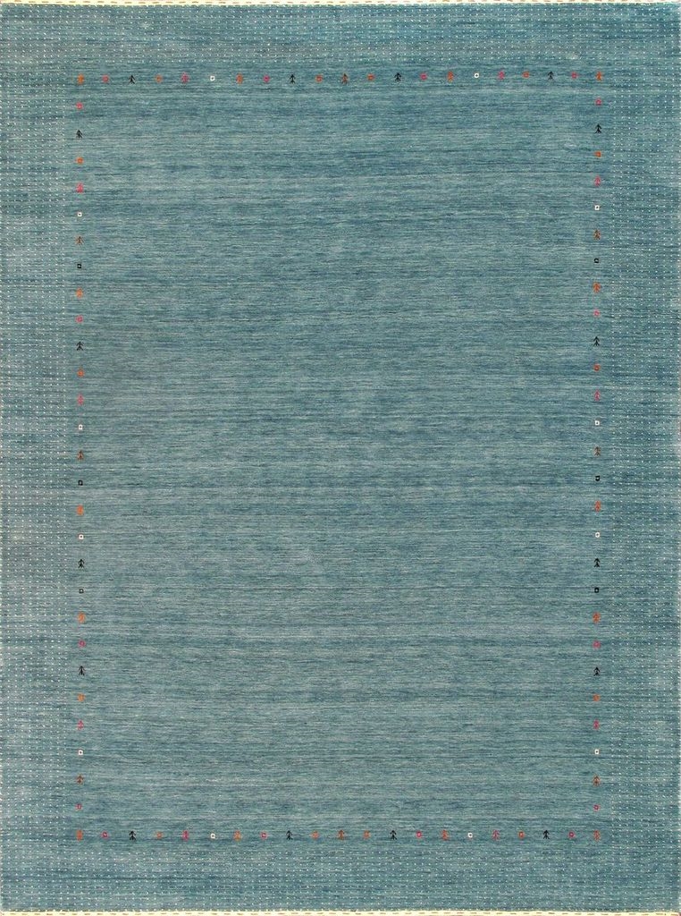 Gramercy Collection Hand-Loomed Silk & Wool Charcoal Area Rug- 7' 9' X 9' 9'