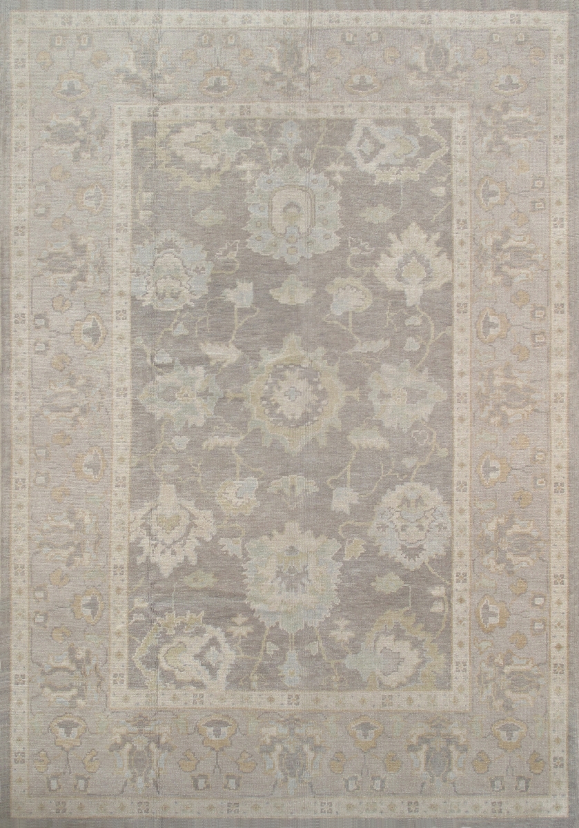 Oushak Collection Hand-Knotted Lamb's Wool Area Rug- 6' 9' X 9' 7'