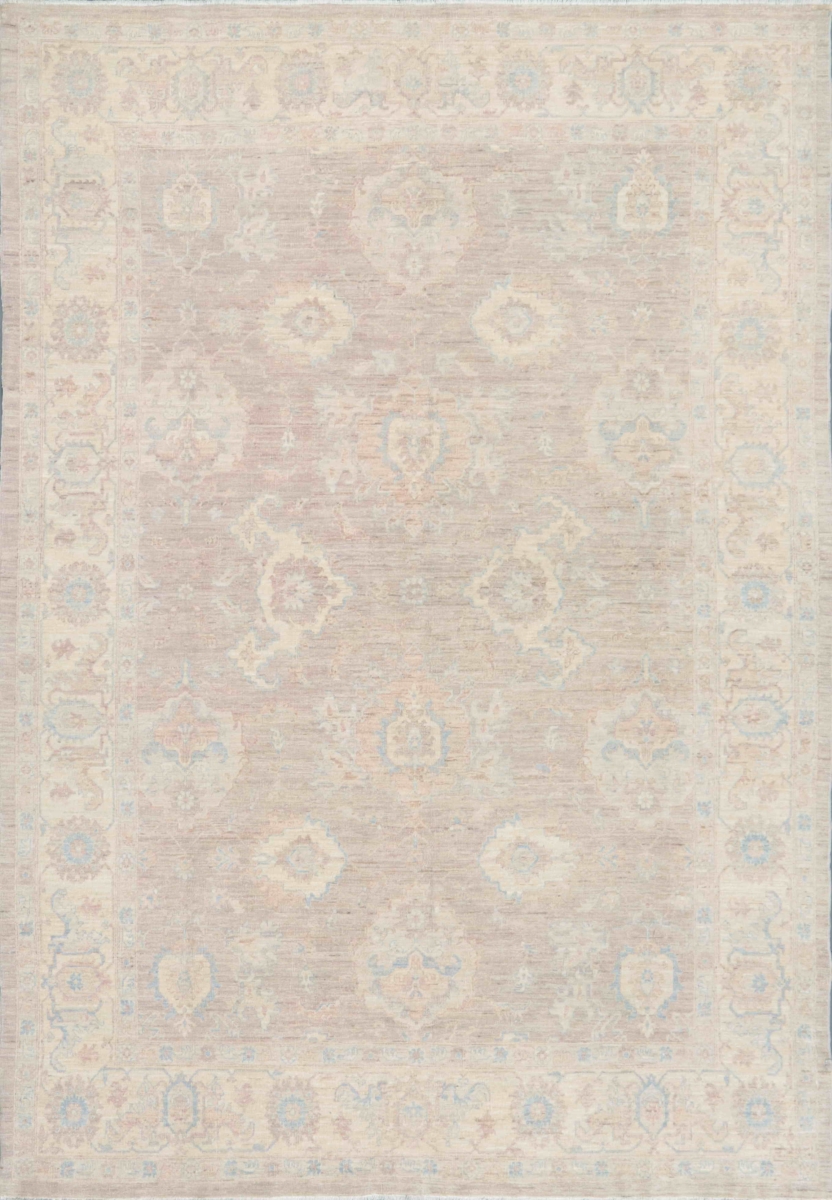 Denver Hand-Knotted Grey Wool Area Rug - 7 ft.11 in. X 10 ft. 0 in.