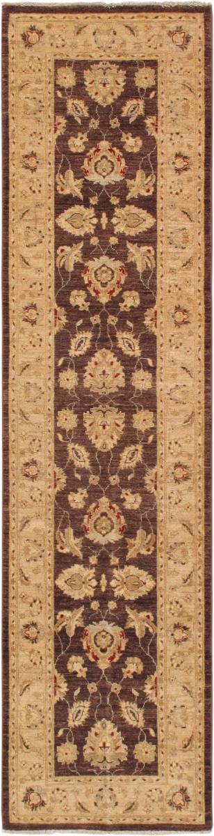 Melody Collection Hand-Knotted Lamb's Wool Runner- 2 ft. 6 in.  X 10 ft. 2 in.