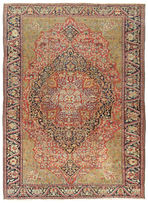 Antique Denver Rust Lamb's Wool Area Rug 9 ft.11 in. X 13 ft.10 in.