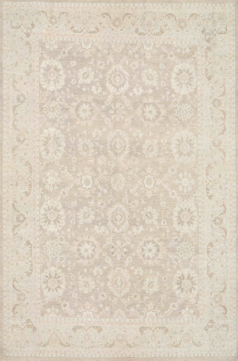 Denver Hand-Knotted Grey Wool Area Rug - 9 ft.10 in. X 14 ft. 9 in.