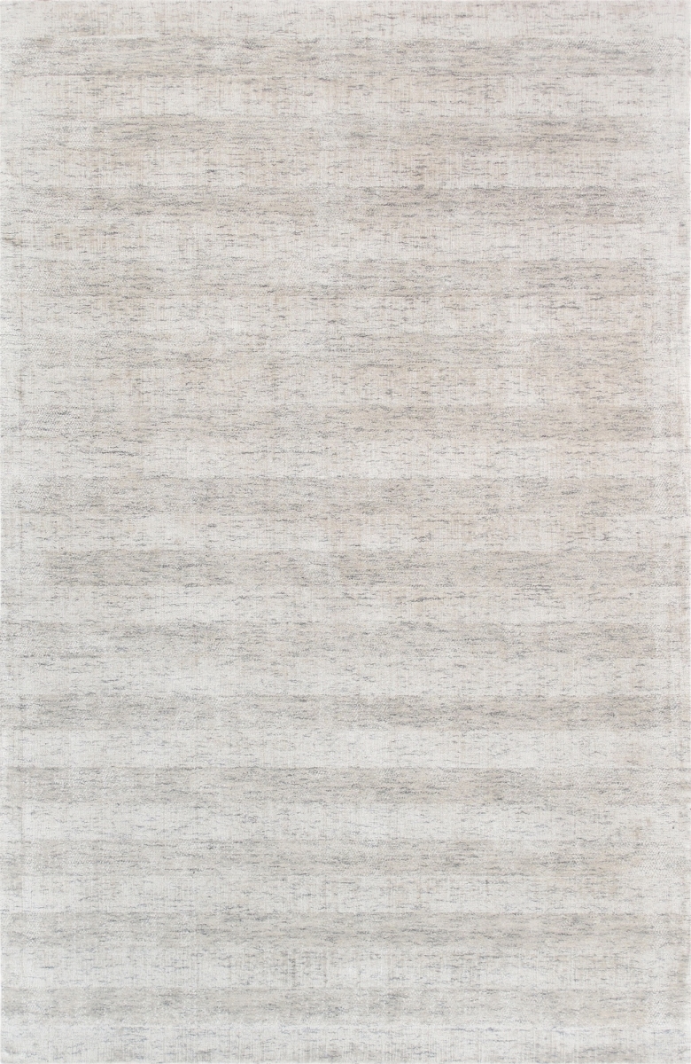 Transitional Collection Hand-Loomed Silk Area Rug- Beige - 5' 0' X 8' 0'