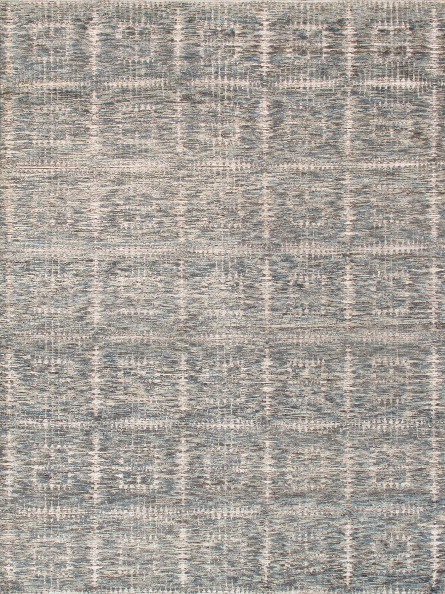 Transitional Collection Hand-Knotted Wool Area Rug- 9' 0' X 12' 0'