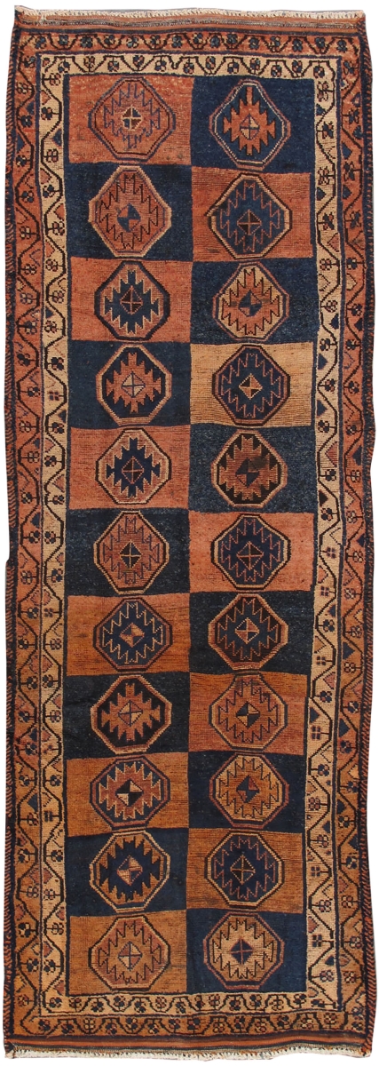 Vintage Azerbaijan Multi Lamb's Wool Area Rug