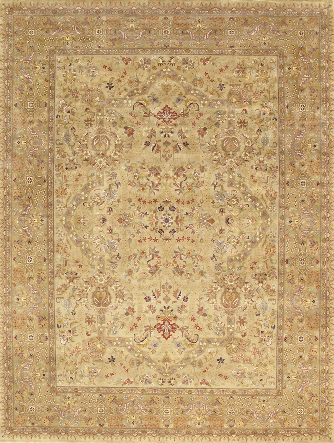 Baku Collection Hand-Knotted Lamb's Wool Area Rug