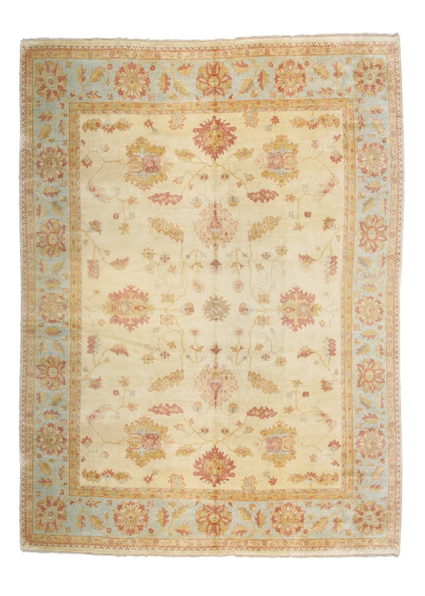 Oushak Collection Hand-Knotted Lamb's Wool Area Rug- 11' 10' X 15' 0'
