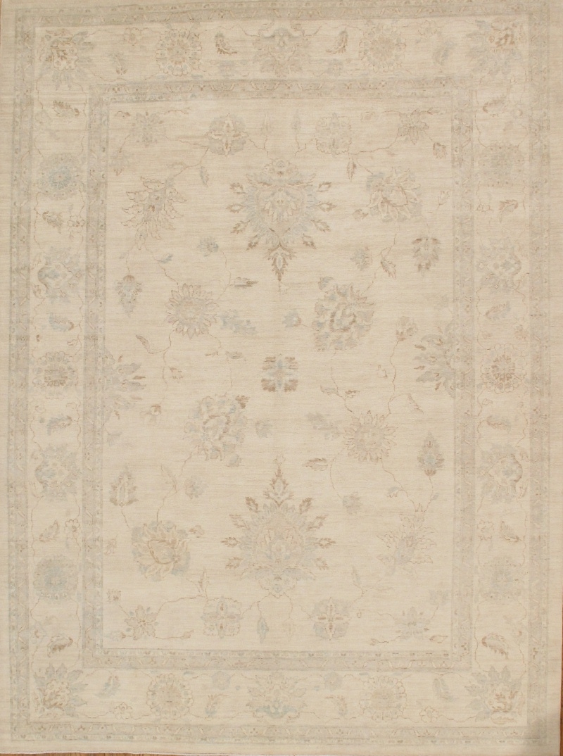 Melody Collection Hand-Knotted Lamb's Wool Area Rug- - 8 ft. 8 in. X 11 ft. 9 in.