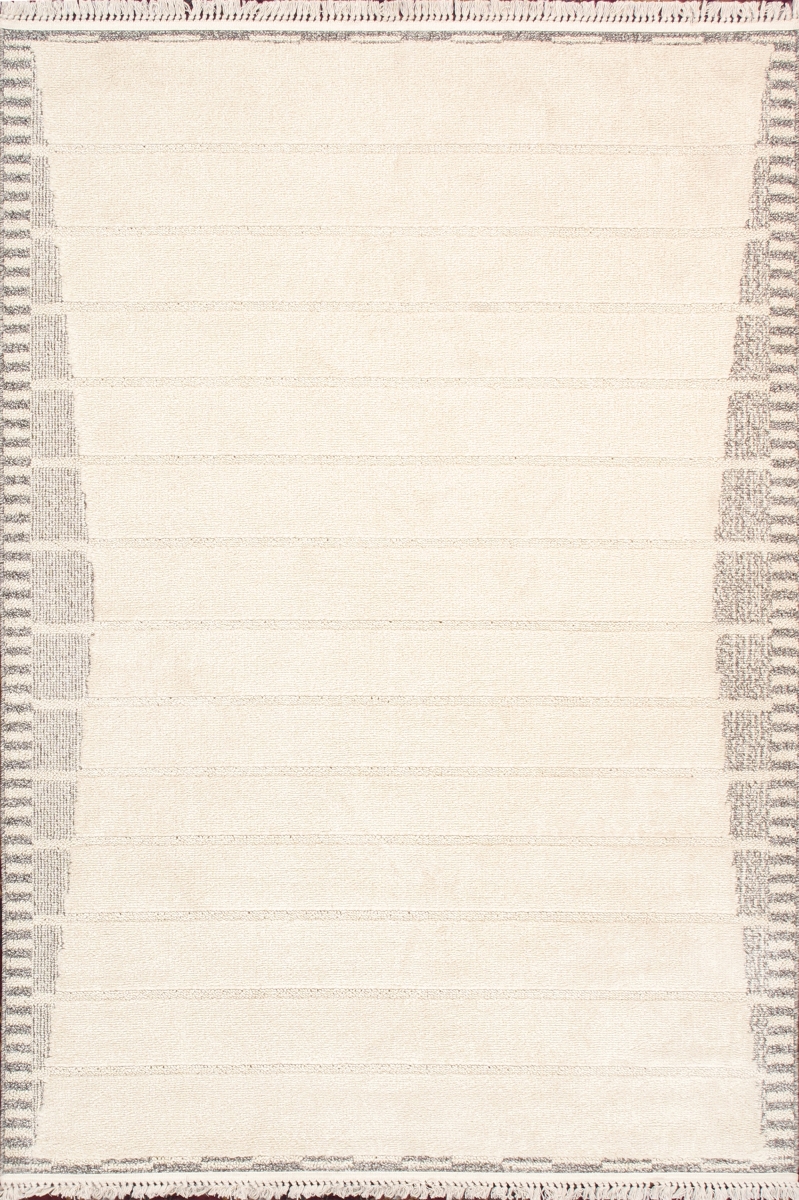 Sutton Polypropylene & Polyester Striped Area Rug-12' 0' X 15' 0' - Ivory
