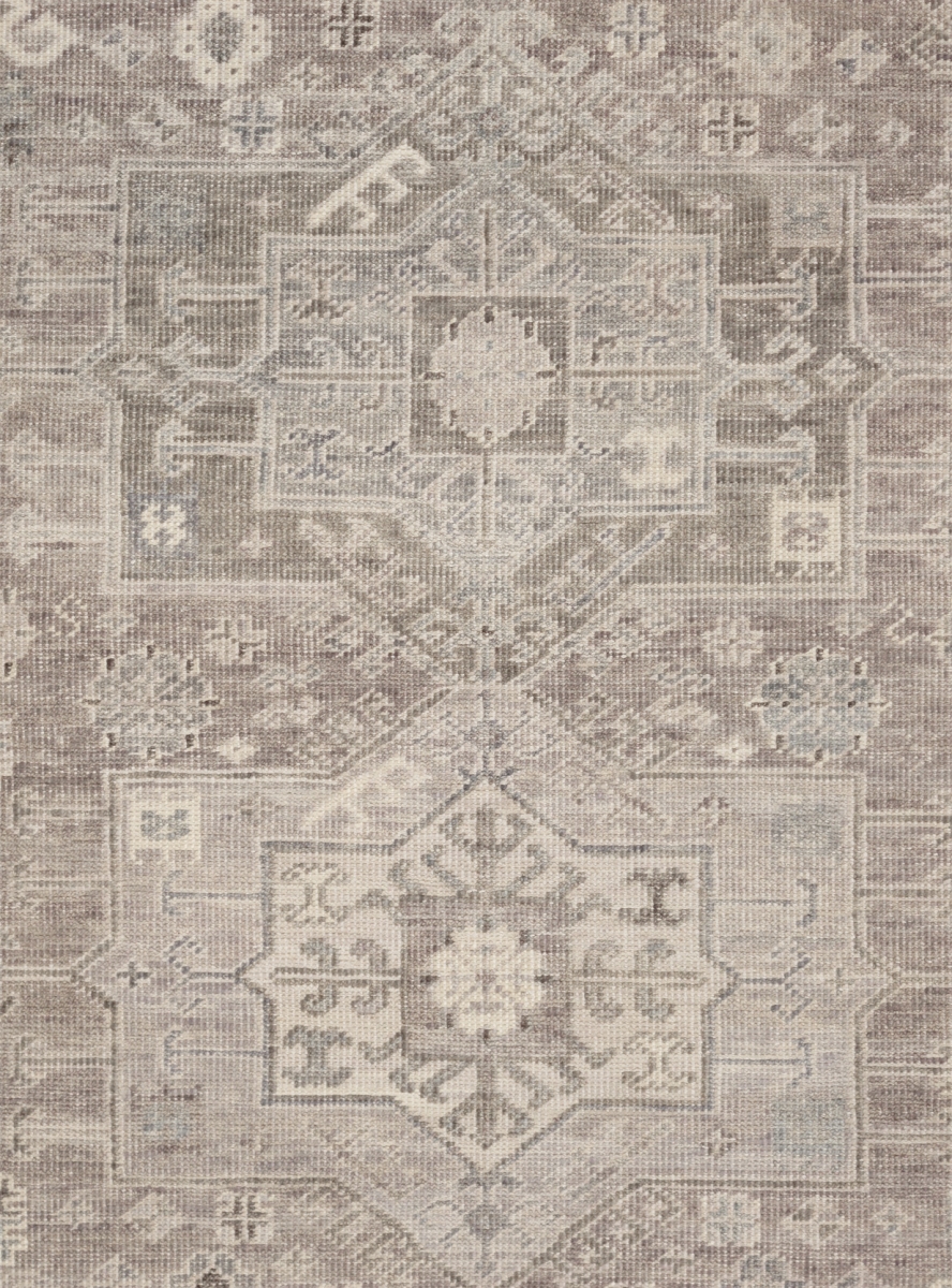 Picture of Pasargad Home PZP-17 8x10 Pasargad Home Tribal Hand-Knotted Taupe/Grey Wool Area Rug- 8&apos; 0&apos;&apos; X 10&apos; 0&apos;&apos;