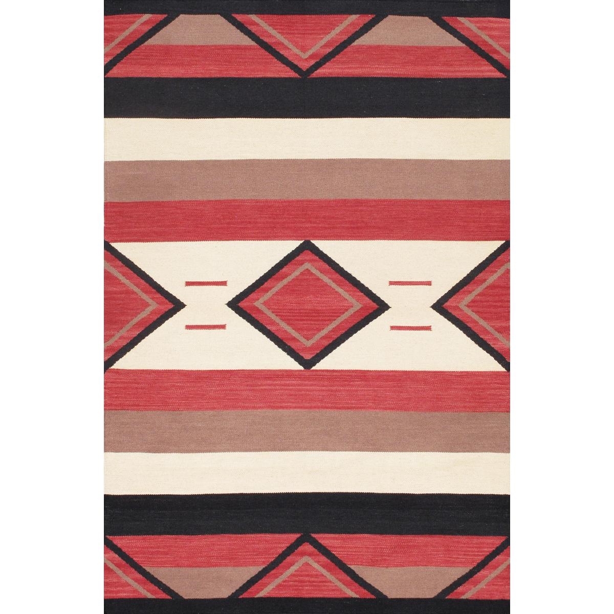 PNT-412 4X6 Tuscany Reversible Wool Multi Area Rug