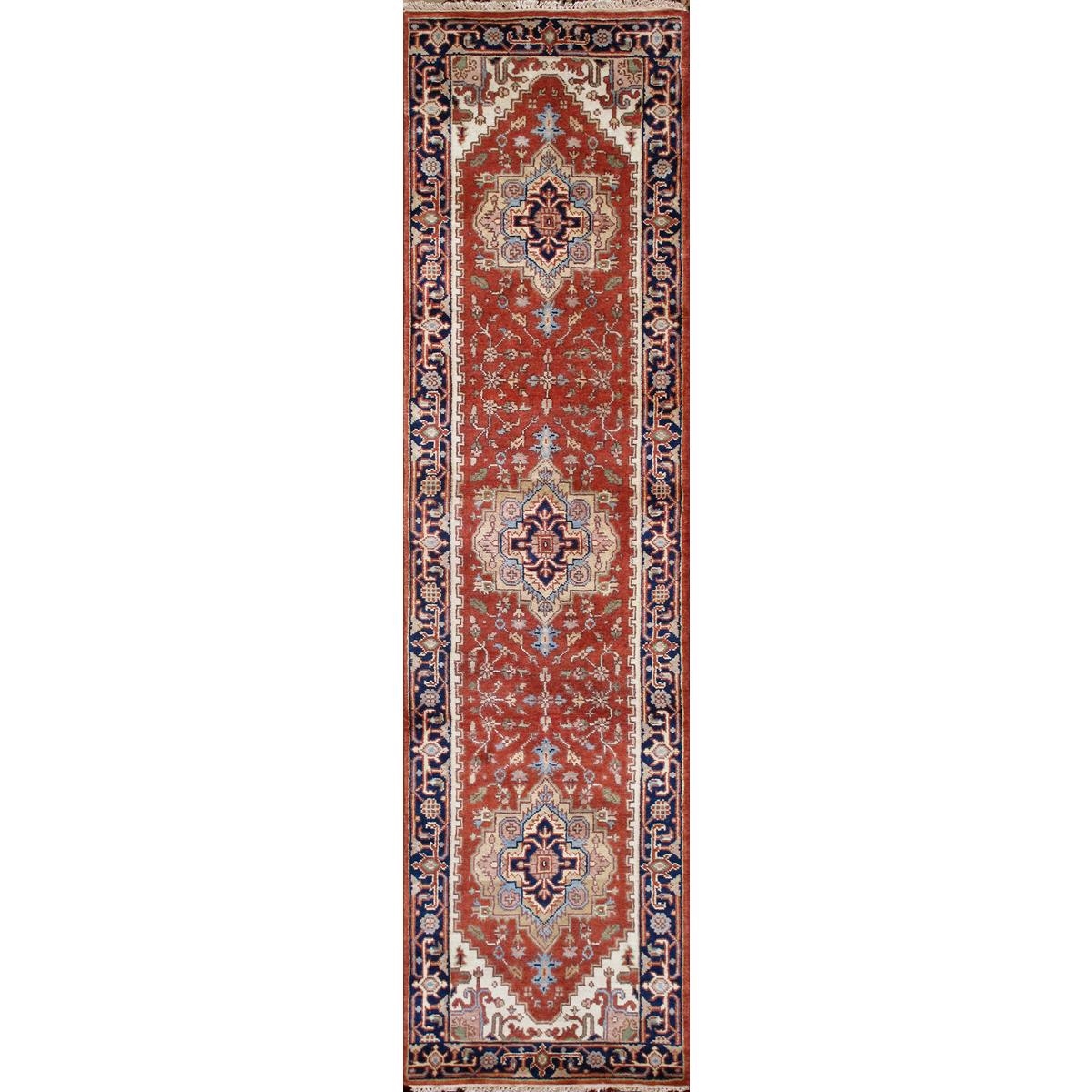 PB-10B RNR 2.6x8  Serapi Collection Hand-Knotted Wool Rug