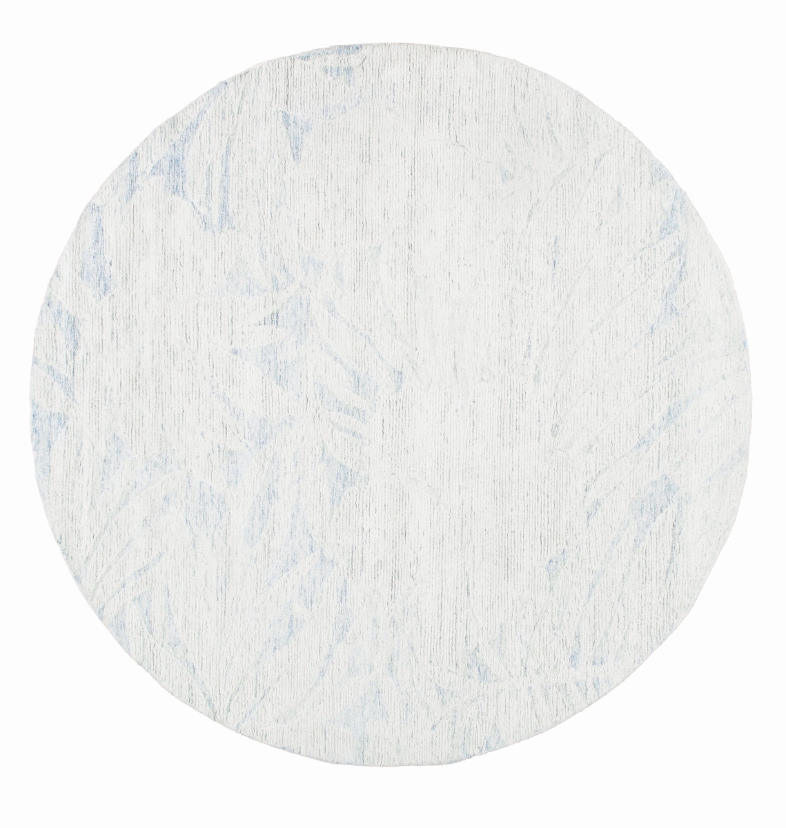 PAR-11 6X6 RND Harmony Ivory/Blue Hand-Tufted Area Rug
