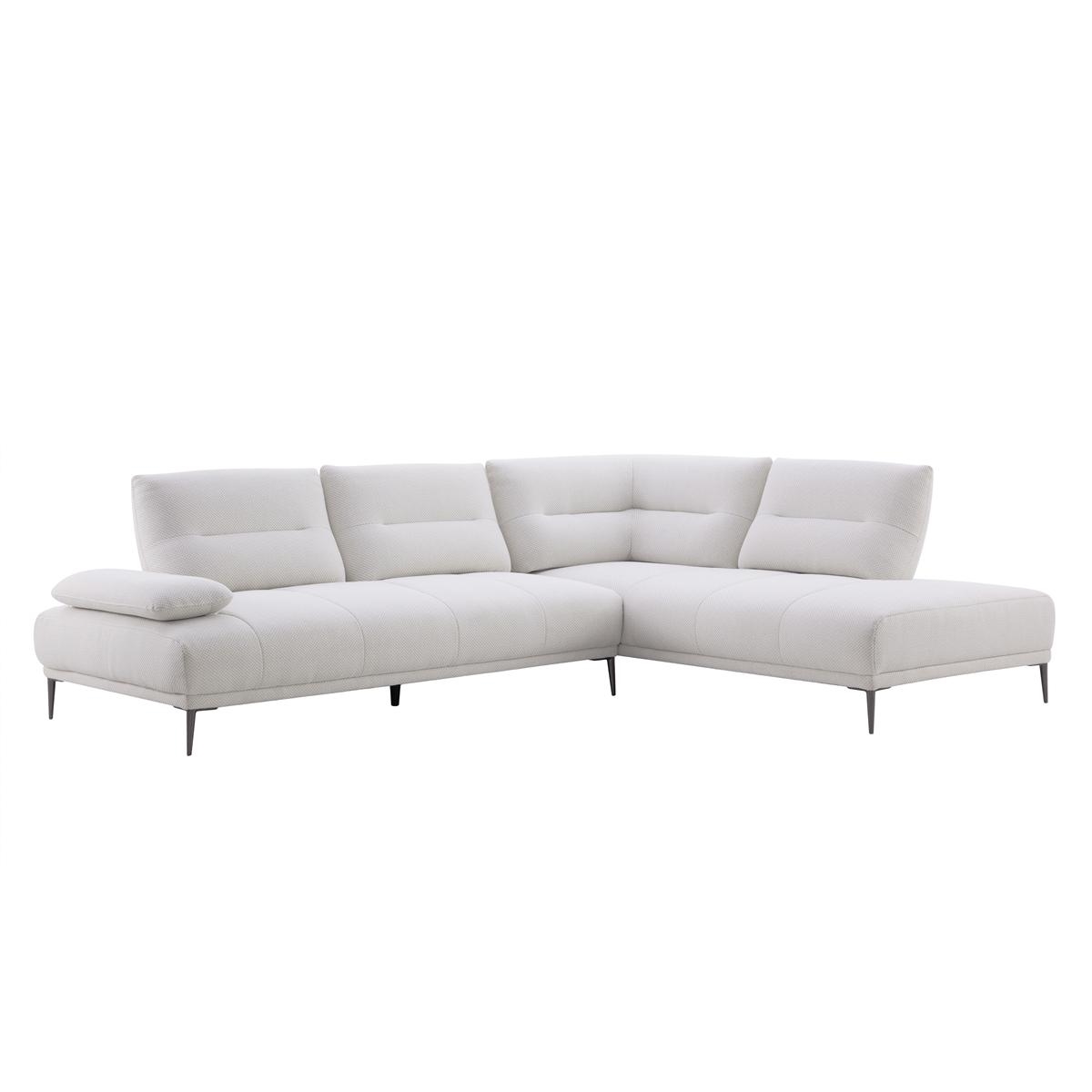 PCA-2406 Manhattan L-Shaped Sectional Sofa with Adjustable Backrests
