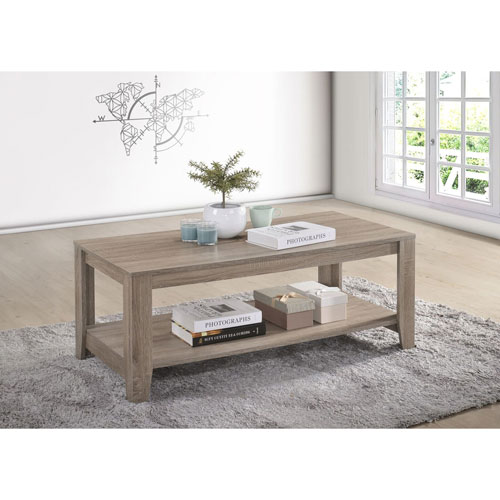 Picture of Progressive Furniture T177-01 17 x 42 x 20 in. Barry Cocktail Table - Dark Taupe