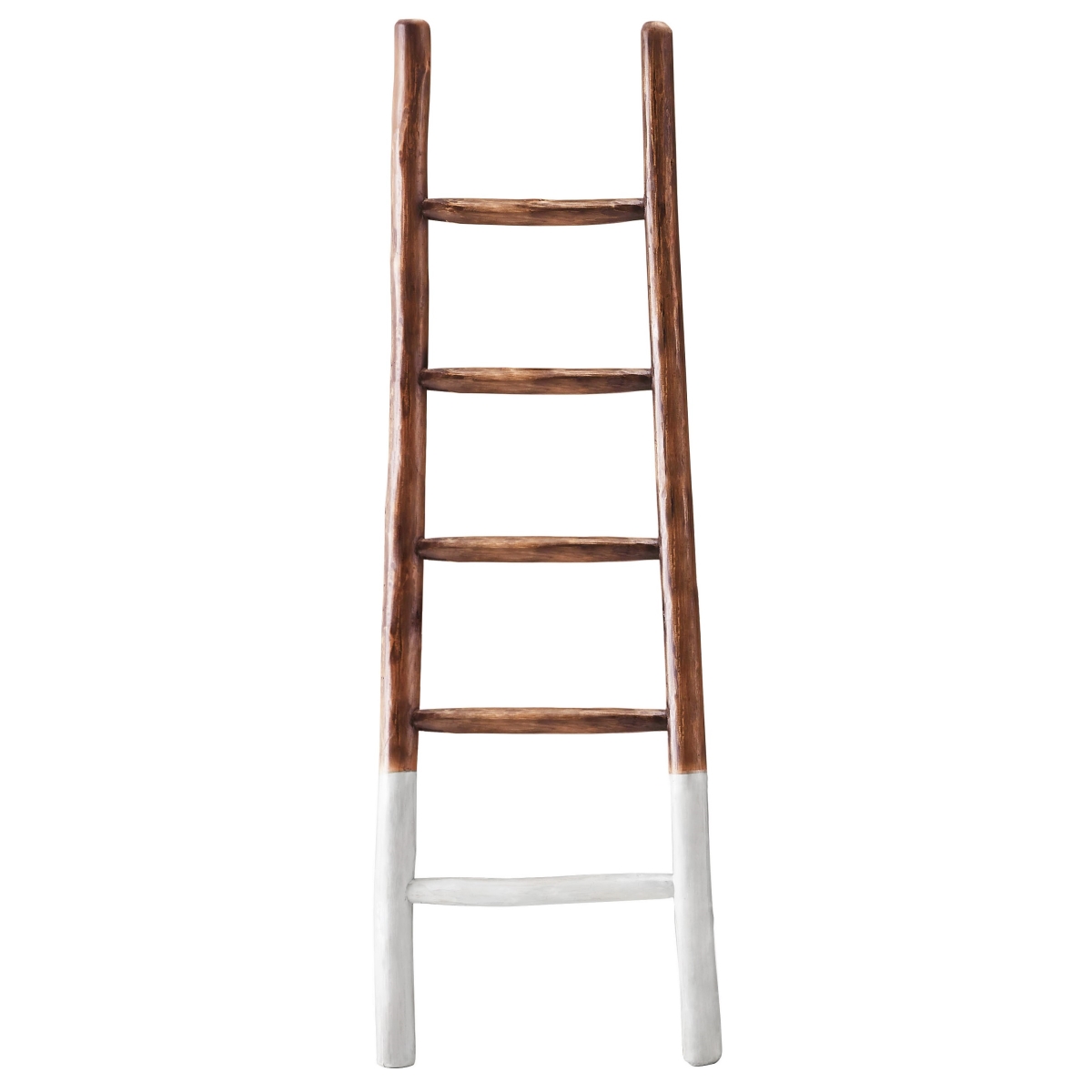 Picture of Progressive Furniture A212-10CA Millie Blanket Ladder in Cinnamon/Alabaster White