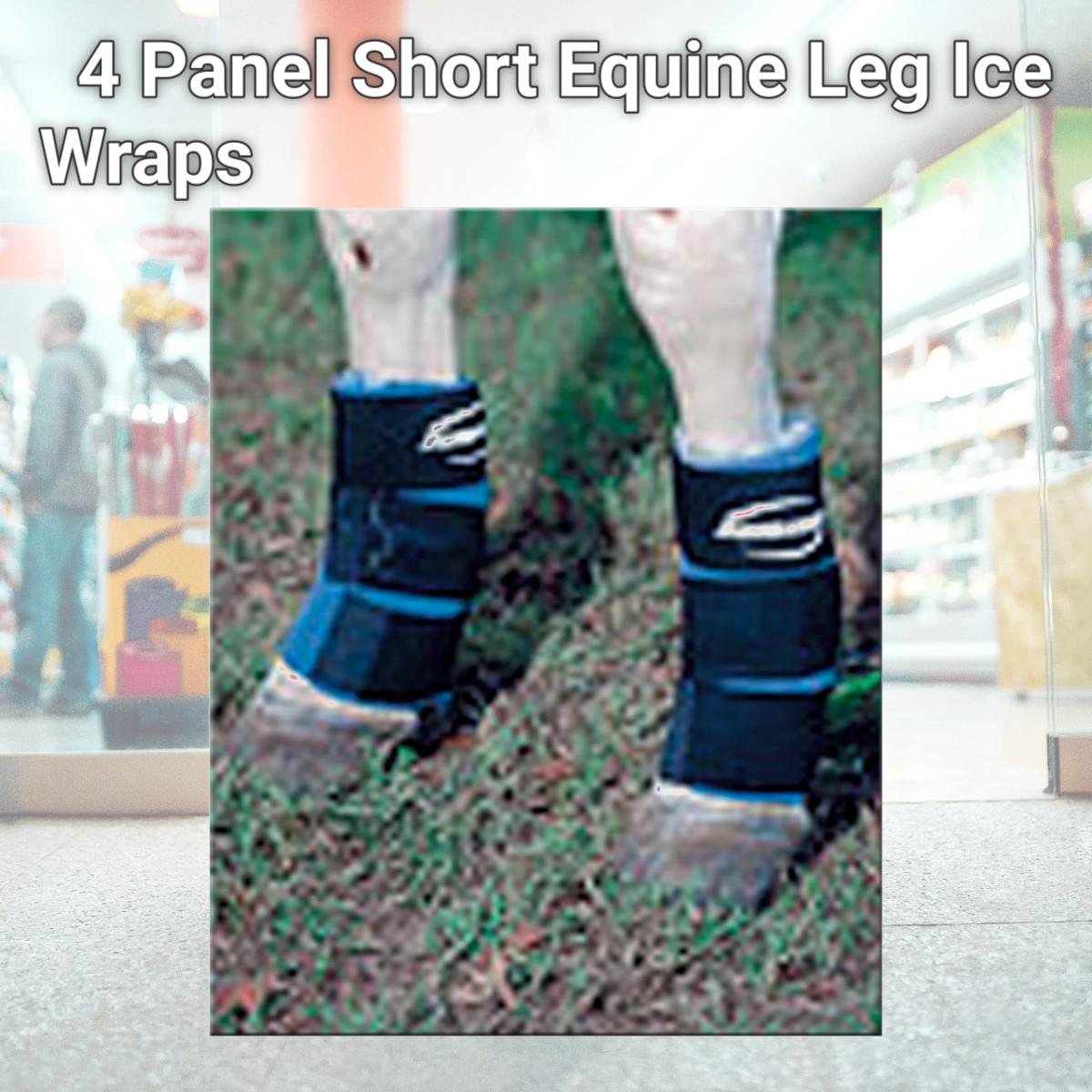 Picture of ProKold DK-107 4 Panel Short Equine Leg Ice Wraps